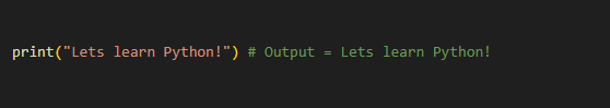 example of string